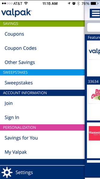 Valpak Local Coupons Screenshot 2 - AppWisp.com Valpak Local Coupons Screenshot 2 - AppWisp.com