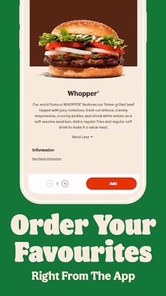 Burger King NZ Screenshot 4 - AppWisp.com Burger King NZ Screenshot 4 - AppWisp.com