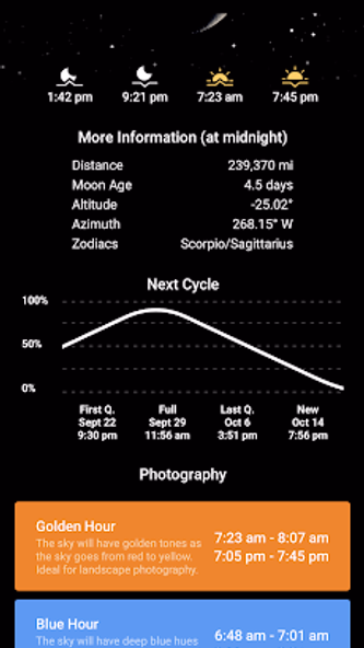 My Moon Phase - Lunar Calendar Screenshot 2 - AppWisp.com My Moon Phase - Lunar Calendar Screenshot 2 - AppWisp.com