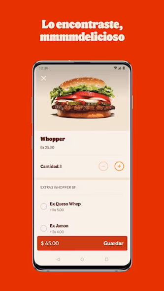 Burger King Bolivia Screenshot 4 - AppWisp.com Burger King Bolivia Screenshot 4 - AppWisp.com
