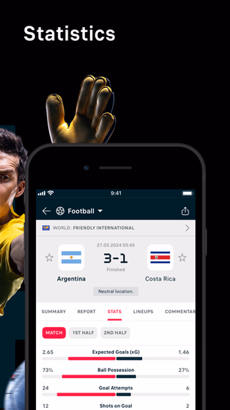 Flashscore - Live scores Screenshot 4 - AppWisp.com Flashscore - Live scores Screenshot 4 - AppWisp.com