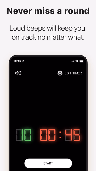 Box Timer - Workout Timer Screenshot 4 - AppWisp.com Box Timer - Workout Timer Screenshot 4 - AppWisp.com