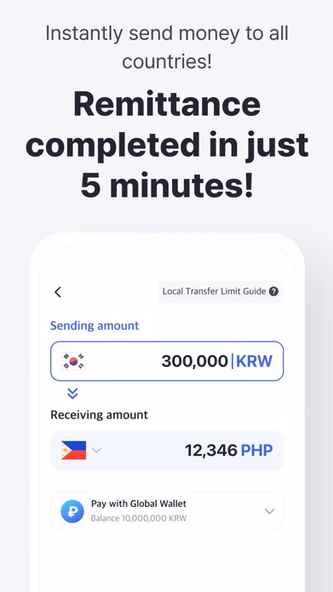 CROSS: Global Remittance Screenshot 2 - AppWisp.com CROSS: Global Remittance Screenshot 2 - AppWisp.com