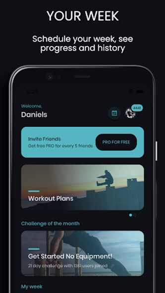 Caliverse - Bodyweight Fitness Screenshot 3 - AppWisp.com