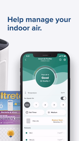 Filtrete Smart Screenshot 2 - AppWisp.com Filtrete Smart Screenshot 2 - AppWisp.com