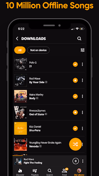 Audiomack: Music Downloader Screenshot 2 - AppWisp.com Audiomack: Music Downloader Screenshot 2 - AppWisp.com