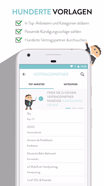 Kündigung - Verträge kündigen Screenshot 3 - AppWisp.com Kündigung - Verträge kündigen Screenshot 3 - AppWisp.com