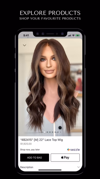 Lu's Wigs Screenshot 3 - AppWisp.com Lu's Wigs Screenshot 3 - AppWisp.com
