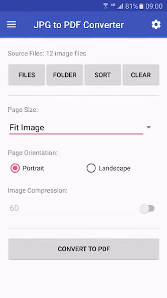 JPG to PDF Converter Screenshot 1 - AppWisp.com JPG to PDF Converter Screenshot 1 - AppWisp.com