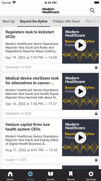 Modern Healthcare Screenshot 1 - AppWisp.com