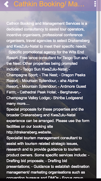Drakensberg Accommodation & E Screenshot 4 - AppWisp.com Drakensberg Accommodation & E Screenshot 4 - AppWisp.com