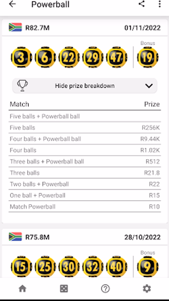 National Lottery Results Screenshot 3 - AppWisp.com National Lottery Results Screenshot 3 - AppWisp.com