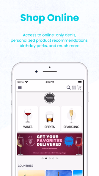 Woodbury Wine and Spirits Screenshot 1 - AppWisp.com Woodbury Wine and Spirits Screenshot 1 - AppWisp.com