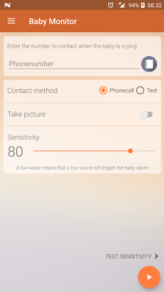 Baby Monitor Screenshot 4 - AppWisp.com Baby Monitor Screenshot 4 - AppWisp.com