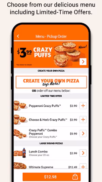 Little Caesars Screenshot 3 - AppWisp.com Little Caesars Screenshot 3 - AppWisp.com