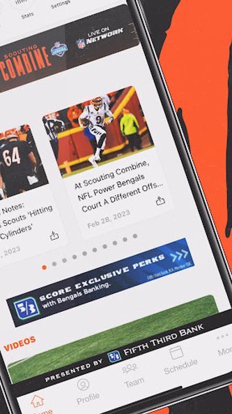 Cincinnati Bengals Screenshot 2 - AppWisp.com