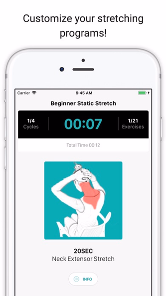 Stretching & Flexibility Plans Screenshot 4 - AppWisp.com