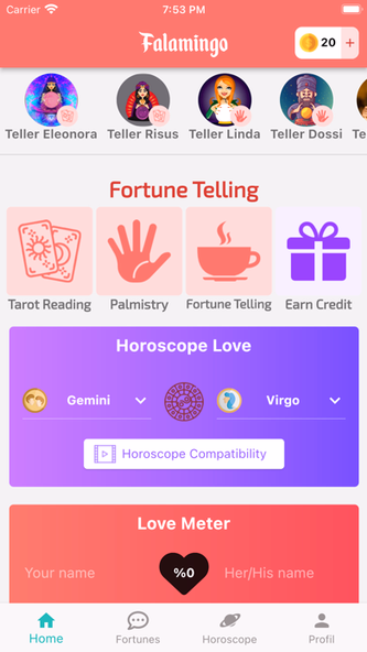 Falamingo Screenshot 1 - AppWisp.com Falamingo Screenshot 1 - AppWisp.com