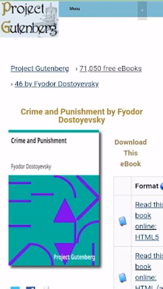 Project Gutenberg Screenshot 4 - AppWisp.com Project Gutenberg Screenshot 4 - AppWisp.com