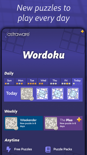 Astraware Wordoku Screenshot 4 - AppWisp.com