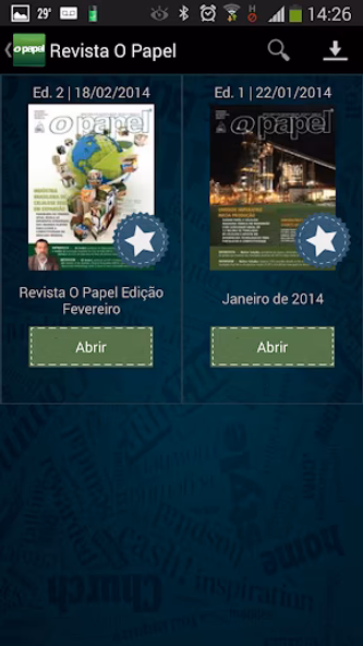 Revista O Papel Screenshot 1 - AppWisp.com Revista O Papel Screenshot 1 - AppWisp.com