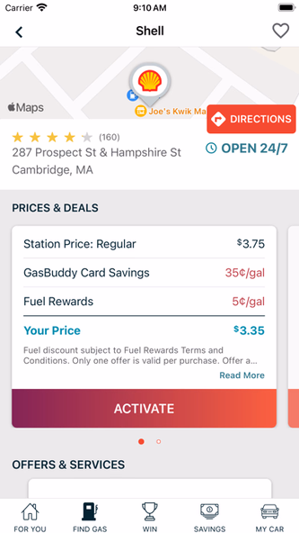 GasBuddy: Find & Pay for Gas Screenshot 3 - AppWisp.com GasBuddy: Find & Pay for Gas Screenshot 3 - AppWisp.com