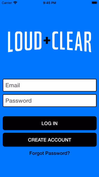 Loud and Clear Voice Fitness Screenshot 1 - AppWisp.com Loud and Clear Voice Fitness Screenshot 1 - AppWisp.com