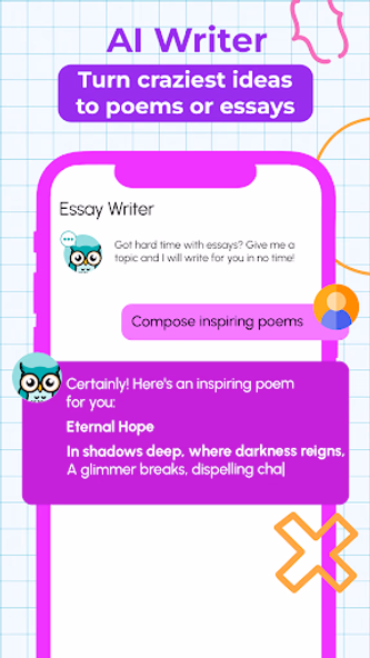 Homework Helper AI Math Solver Screenshot 3 - AppWisp.com
