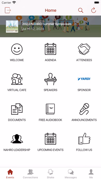 NAHRO Events Screenshot 3 - AppWisp.com NAHRO Events Screenshot 3 - AppWisp.com