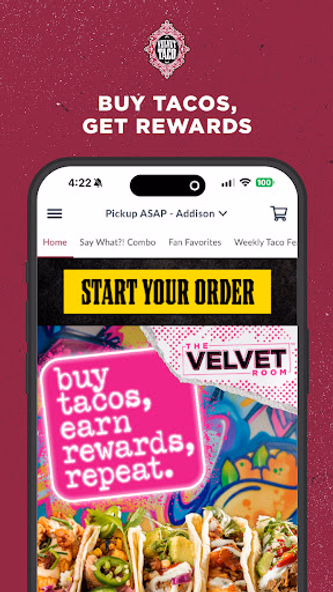 Velvet Taco Screenshot 1 - AppWisp.com Velvet Taco Screenshot 1 - AppWisp.com