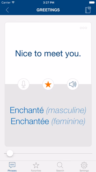Learn French Phrases & Words Screenshot 3 - AppWisp.com Learn French Phrases & Words Screenshot 3 - AppWisp.com