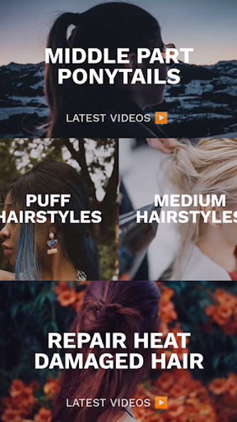 Hairstyles for your face Screenshot 2 - AppWisp.com Hairstyles for your face Screenshot 2 - AppWisp.com