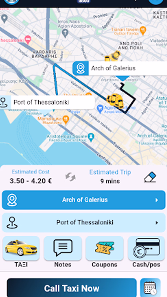TAXI 18300 Screenshot 1 - AppWisp.com TAXI 18300 Screenshot 1 - AppWisp.com