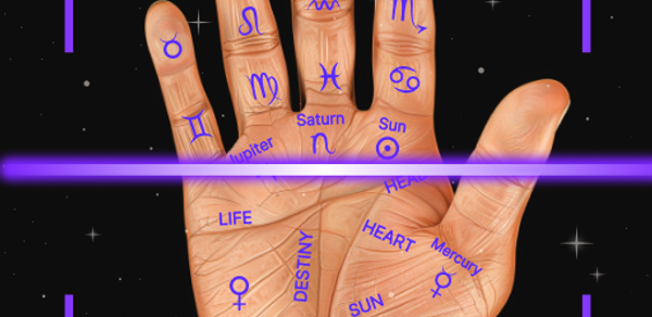 Palm Reader & Zodiac Horoscope Header - AppWisp.com Palm Reader & Zodiac Horoscope Header - AppWisp.com