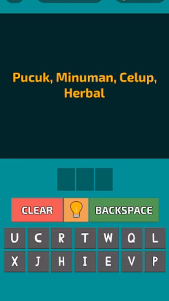 Tebak Kata Screenshot 2 - AppWisp.com Tebak Kata Screenshot 2 - AppWisp.com