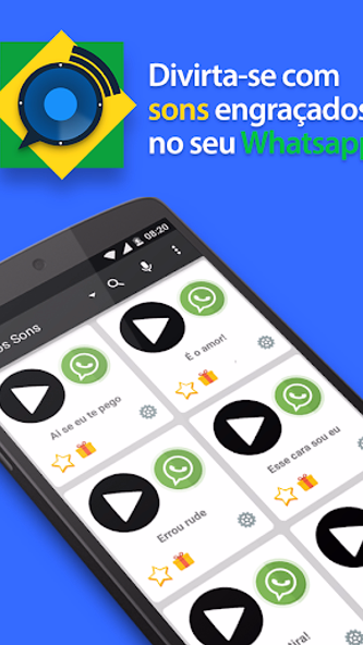 Sons Engraçados pra WhatsApp Screenshot 1 - AppWisp.com Sons Engraçados pra WhatsApp Screenshot 1 - AppWisp.com