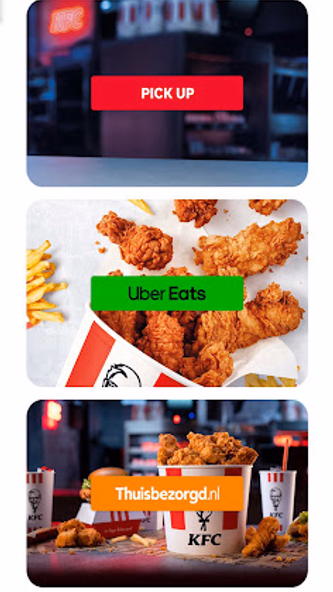 KFC Nederland Screenshot 3 - AppWisp.com KFC Nederland Screenshot 3 - AppWisp.com