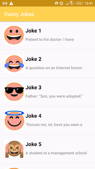 Funny jokes Screenshot 2 - AppWisp.com Funny jokes Screenshot 2 - AppWisp.com