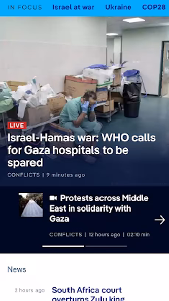 DW - Breaking World News Screenshot 1 - AppWisp.com DW - Breaking World News Screenshot 1 - AppWisp.com