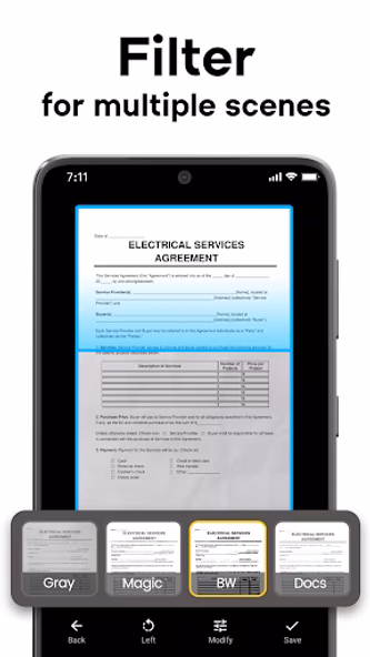 PDF Scanner - Document Scanner Screenshot 2 - AppWisp.com PDF Scanner - Document Scanner Screenshot 2 - AppWisp.com