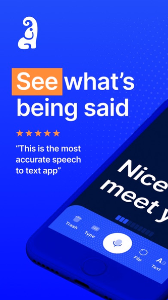 Live Transcribe Screenshot 1 - AppWisp.com
