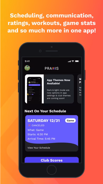 Praxis Sports Screenshot 1 - AppWisp.com Praxis Sports Screenshot 1 - AppWisp.com