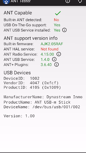 ANTtester Screenshot 1 - AppWisp.com ANTtester Screenshot 1 - AppWisp.com