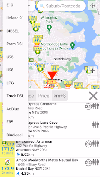 Petrol Spy Australia Screenshot 4 - AppWisp.com Petrol Spy Australia Screenshot 4 - AppWisp.com