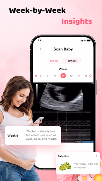BabyJoy: Pregnancy Tracker Screenshot 2 - AppWisp.com BabyJoy: Pregnancy Tracker Screenshot 2 - AppWisp.com