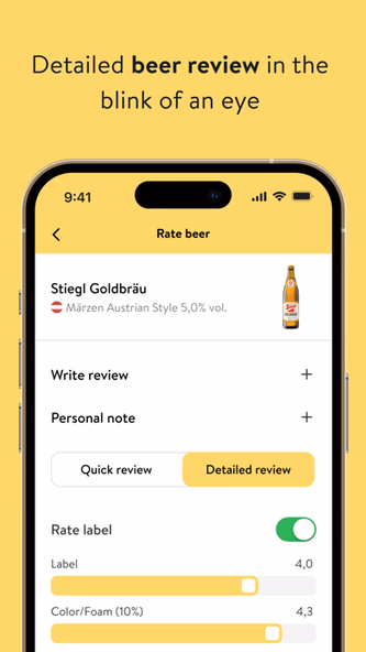 BeerTasting Screenshot 4 - AppWisp.com BeerTasting Screenshot 4 - AppWisp.com