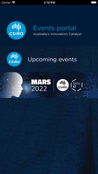 CSIRO events Screenshot 1 - AppWisp.com CSIRO events Screenshot 1 - AppWisp.com