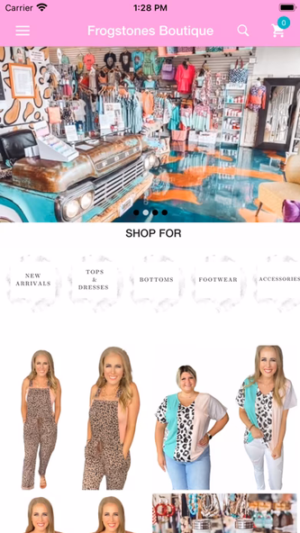 Frogstones Boutique Screenshot 1 - AppWisp.com Frogstones Boutique Screenshot 1 - AppWisp.com