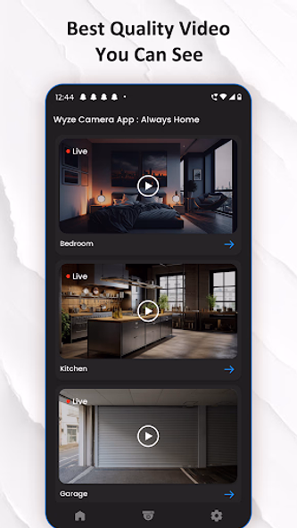 Wyze Camera App : Always Home Screenshot 1 - AppWisp.com Wyze Camera App : Always Home Screenshot 1 - AppWisp.com