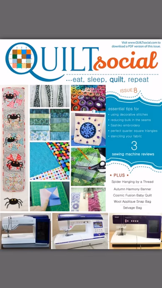 QUILTsocial Magazine Screenshot 1 - AppWisp.com QUILTsocial Magazine Screenshot 1 - AppWisp.com